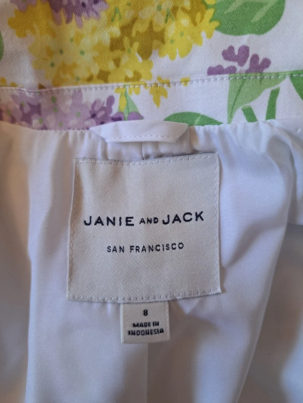 Janie and Jack pretty floral